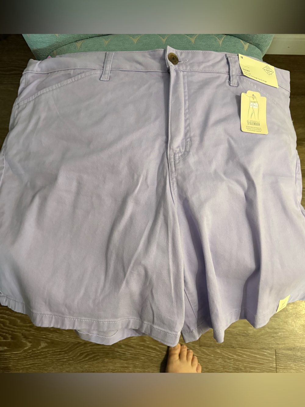 Lavender High-Rise Women’s Shorts